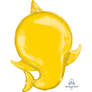 Yellow Baby Shark Party 26" SuperShape Foil Balloon