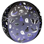 Halloween Moonlight Orbz Foil Balloon