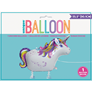 Walking Unicorn Pet 35" Foil Balloon With Legs