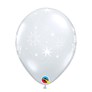Diamond Clear Happy Birthday 11" Latex Balloons 25pk