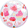 Valentine's Day Everything Valentine 22" Bubble Balloon