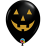 Halloween Jack Faces 11" Assorted Latex Balloons 25pk