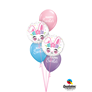 Happy Easter Pastel Assortment 11" Latex Balloons 25pk