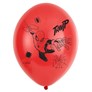 Spider-Man 4 Sided Print Red 11" Latex Balloons 6pk