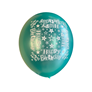 Happy Birthday Satin Printed 11" Latex Balloons 6pk