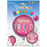 Pink For A Special Friend Birthday 18" Round Foil Balloon