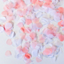 NEW Pink And White Biodegradable Confetti 10g x 20pk