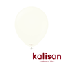 NEW Kalisan Retro 12" White Latex Balloons 500pk