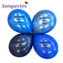 Sempertex Reflex Blue 24" (2ft) Latex Balloons 3pk