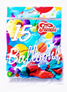 15 Assorted latex Balloons (box of 30 packs)