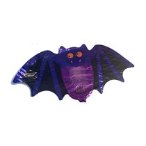 Halloween Black Bat 12" Mini Shape Foil Balloon