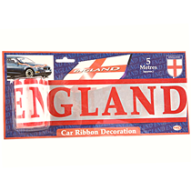 England Car Ribbon Banner Decoration 5m
