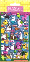 Pet Shop Foam Sticker Set 5pk