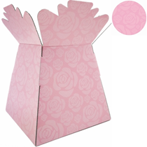 Pink Roses Bouquet Box