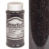 Glitter Kraft Black Powder 100g