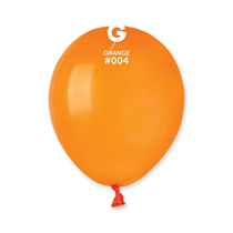 Gemar Standard Orange 5" Latex Balloons 100pk