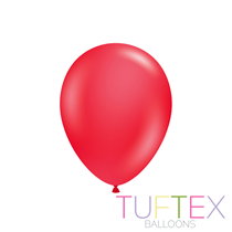Tuftex Standard Red 11" Latex Balloons 100pk