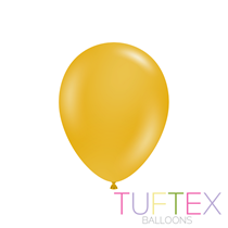 Tuftex Standard Mustard 11" Latex Balloons 100pk