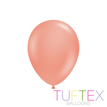 Tuftex Metallic Rose Gold 11" Latex Balloons 100pk
