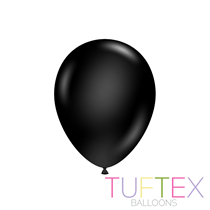 Tuftex Standard Black 11" Latex Balloons 100pk