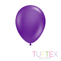 Tuftex 11 inch purple latex balloons