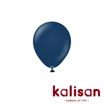Kalisan Standard 5" Navy Blue Latex Balloons 100pk