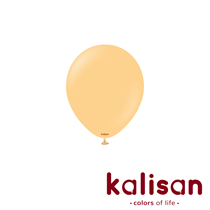 Kalisan 5" Standard Peach Latex Balloons 100pk