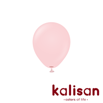 Kalisan Standard 5" Macaron Pink Latex Balloons 100pk