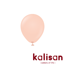 Kalisan Standard 5" Macaron Salmon Latex Balloons 100pk