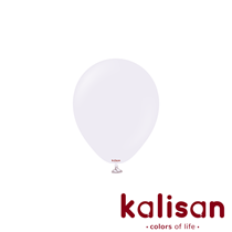 Kalisan Standard 5" Macaron Pale Lilac Latex Balloons 100pk