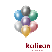 Kalisan 5" Mirror Mix Latex Balloons 100pk