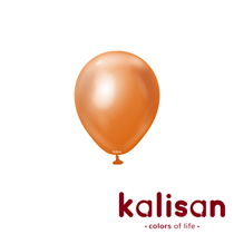 Kalisan 5" Mirror Copper Latex Balloons 100pk