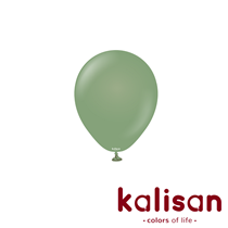 Kalisan Retro 5" Eucalyptus Latex Balloons 100pk