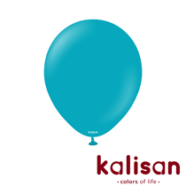 Kalisan Standard 12" Turquoise Latex Balloons 100pk