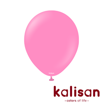 Kalisan 12" Standard Queen PInk Latex Balloons 100pk