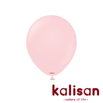 Kalisan Standard 12" Macaron Pink Latex Balloons 100pk