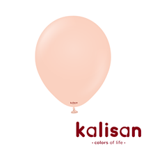 Kalisan Standard 12" Macaron Salmon Latex Balloons 100pk