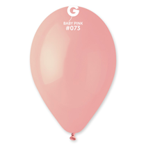 Gemar Standard Baby Pink 11" Latex Balloons 100pk