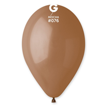 Gemar Standard Mocha 12" Latex Balloons 100pk