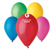 Gemar Standard Assortment 12" Latex Balloons 100pk