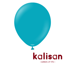 Kalisan Standard 18" Turquoise Latex Balloons 25pk