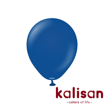 Kalisan Standard 18" Dark Blue Latex Balloons 25pk