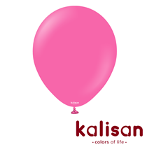 Kalisan 18" Standard Fuchsia Latex Balloons 25pk