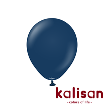 Kalisan Standard 18" Navy Blue Latex Balloons 25pk