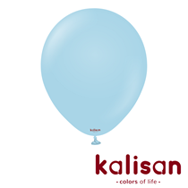 Kalisan Standard 18" Macaron Blue Latex Balloons 25pk