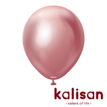 Kalisan 18" Mirror Pink Latex Balloons 25pk