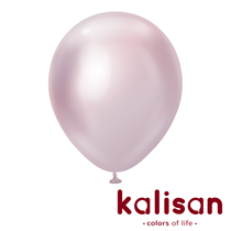 Kalisan 18" Mirror Pink Gold Latex Balloons 25pk