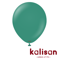 Kalisan Retro 18" Sage Latex Balloons 25pk