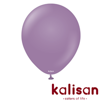 Kalisan Retro 18" Lavender Latex Balloons 25pk