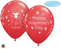 Me To You Tatty Teddy Valentine's Day 11" Latex Balloons 25pk